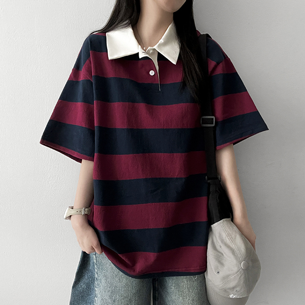 PGG　ボーダー柄ジャージー 半袖ポロシャツ (MENS) サイズ６（XL） 楽天市場】ポロシャツ メンズ 半袖 ボーダー パイル地 綿