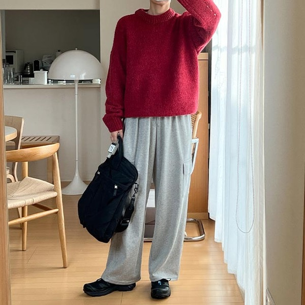 SALE) ラウンドルーズフィットニット | ファッション通販サイト NUGU