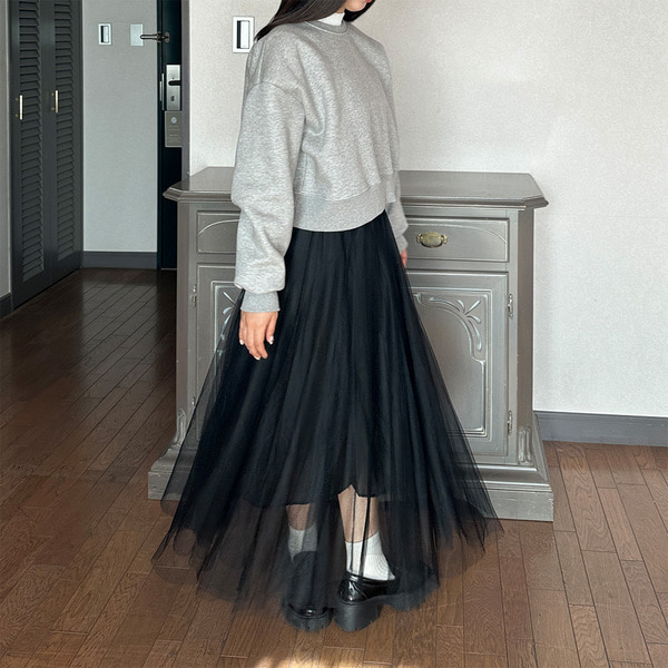 チュールロングスカート | ファッション通販サイト NUGU