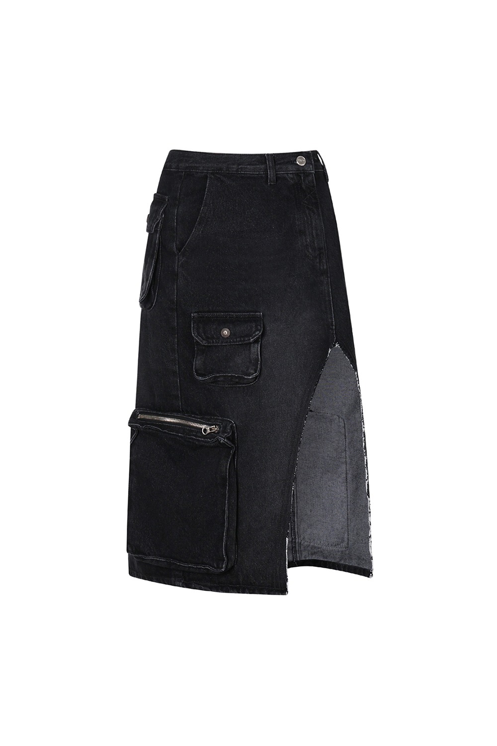 パンツ Odd Studio Parachute washed wide denim pants BLACK Parachute Washing Wide Denim Pants - black | ファッション