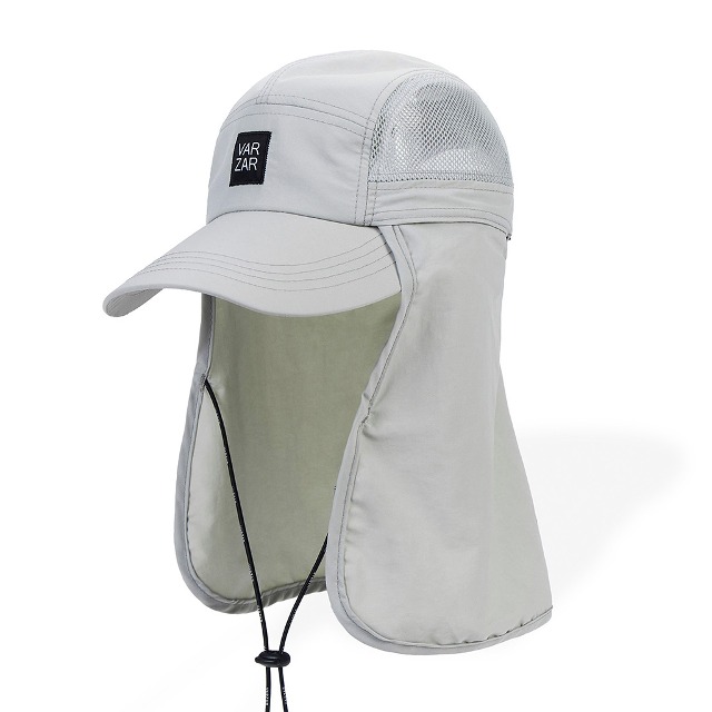Reflecting Logo Sun Shield 2way Camp Cap Gray | ファッション