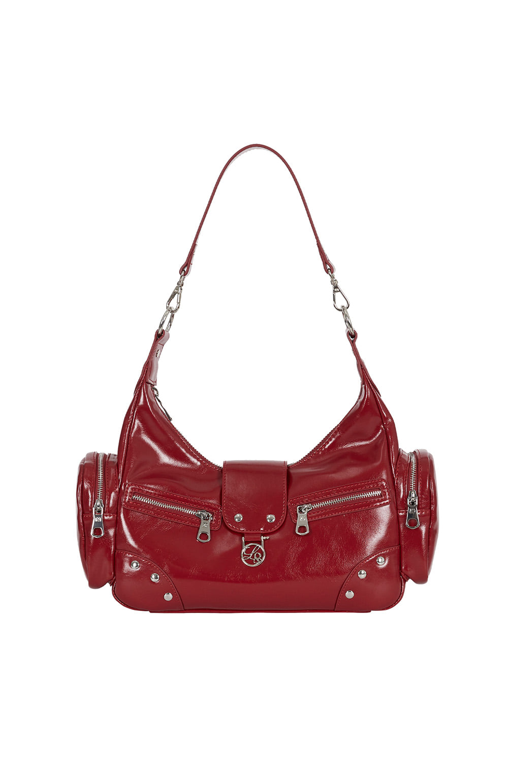 ●ILLIGO● Ruby Stud Shoulder Bag Red 25SPBAG02RD RUBY STUD SHOULDER BAG RED | ファッション通販サイト NUGU