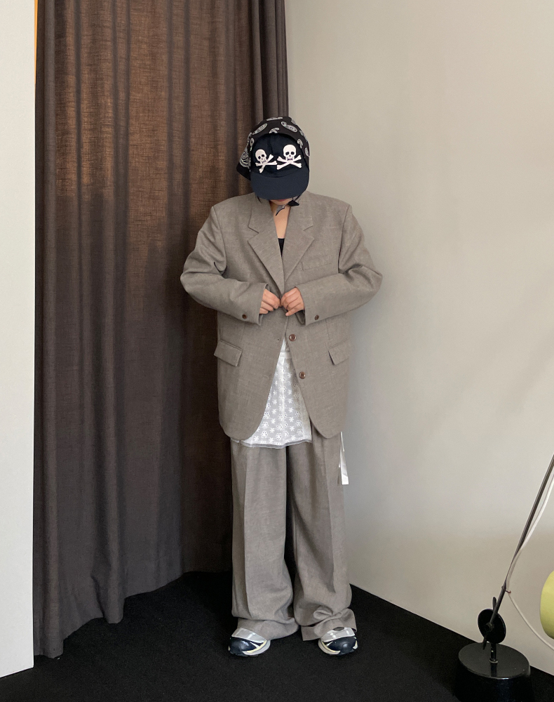 ディレクターズジャケット チノクロステーラード2ボタンジャケット[品番：BYCW0002592