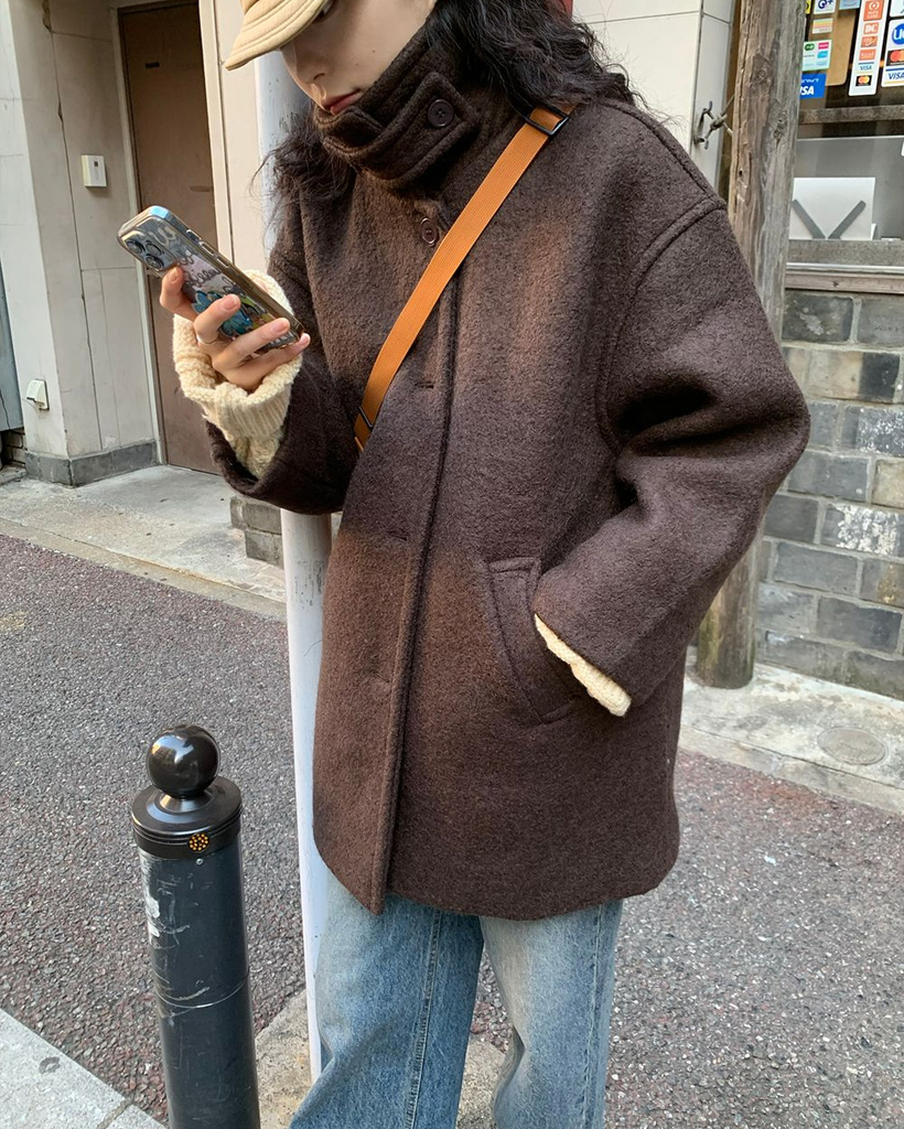 真冬まで着れるハーフコート | ファッション通販サイト NUGU