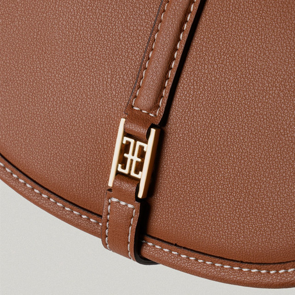 ◆FOLNUA◆ PETIT POCHE CASE BROWN STITCH F23FWBAC001-BR MUSINSA | FOLNUA PETIT POCHE CASE BROWN - STITCH