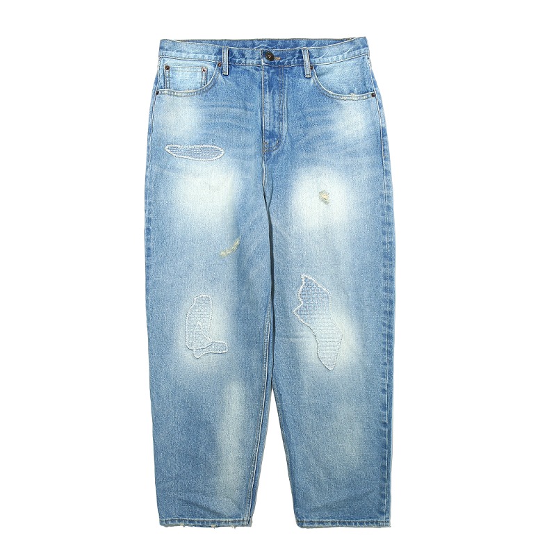 SHIELD DENIM BERMUDA PANTS - WASHED NAVY | ファッション通販サイト NUGU