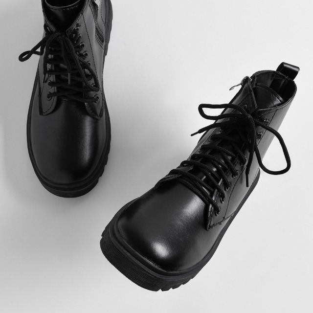 rurumu: ブーツ rurumu: mix ribbon boots red - boys in the band