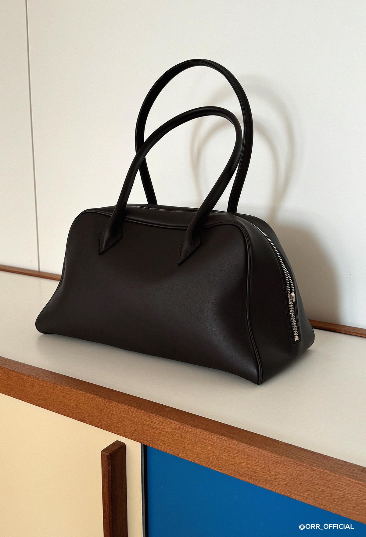 Curvy Bag Calfskin Brown | ファッション通販サイト NUGU