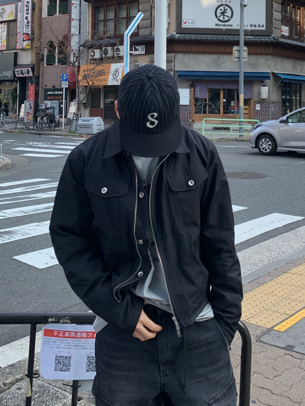 ANTHOLOGY TRUCKER JACKET ナイロン　トラッカージャケット ANTHOLOGY TRUCKER JACKET ナイロン トラッカージャケット