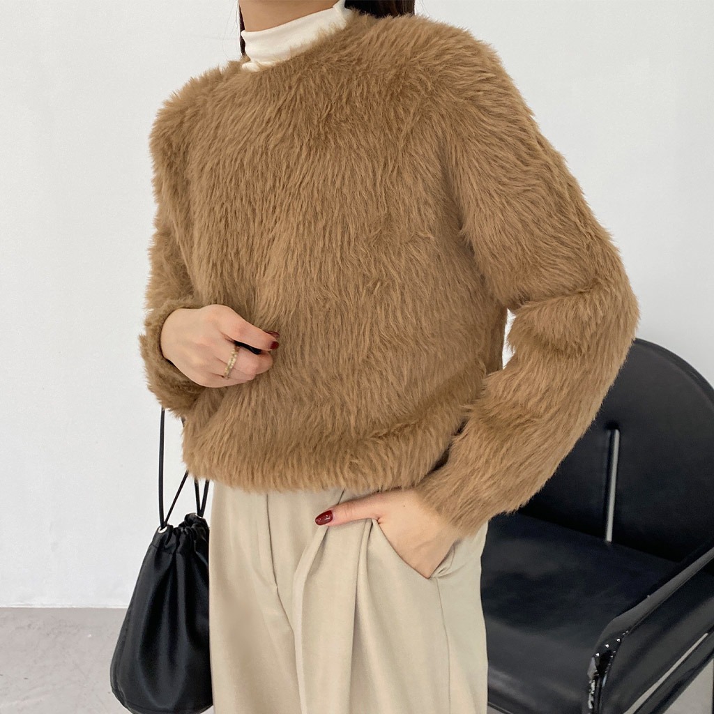 poodle soft knit NUGU