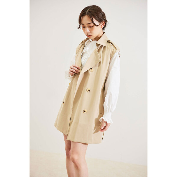 ベルトトレンチジレ | ファッション通販サイト NUGU