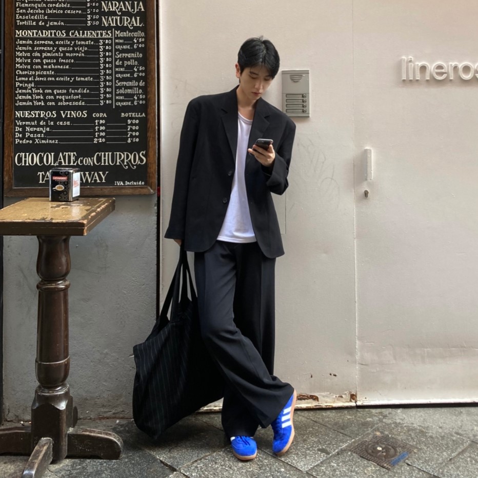 (set)(4color)ワイドスラックス