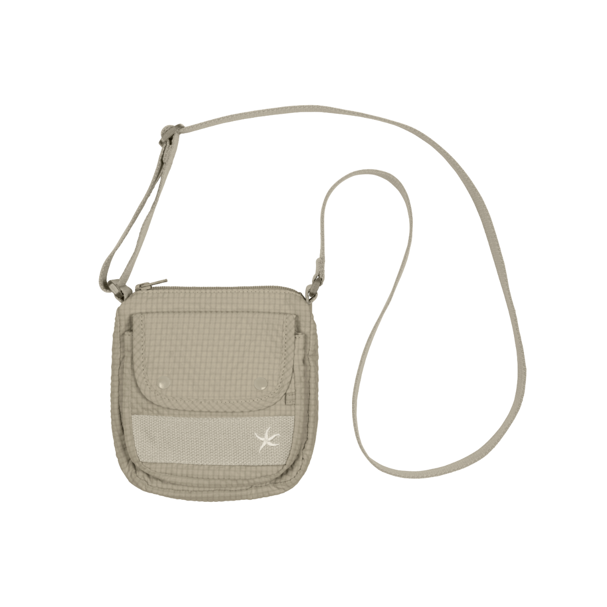 TCM check nylon cross bag (brown) | ファッション通販サイト NUGU
