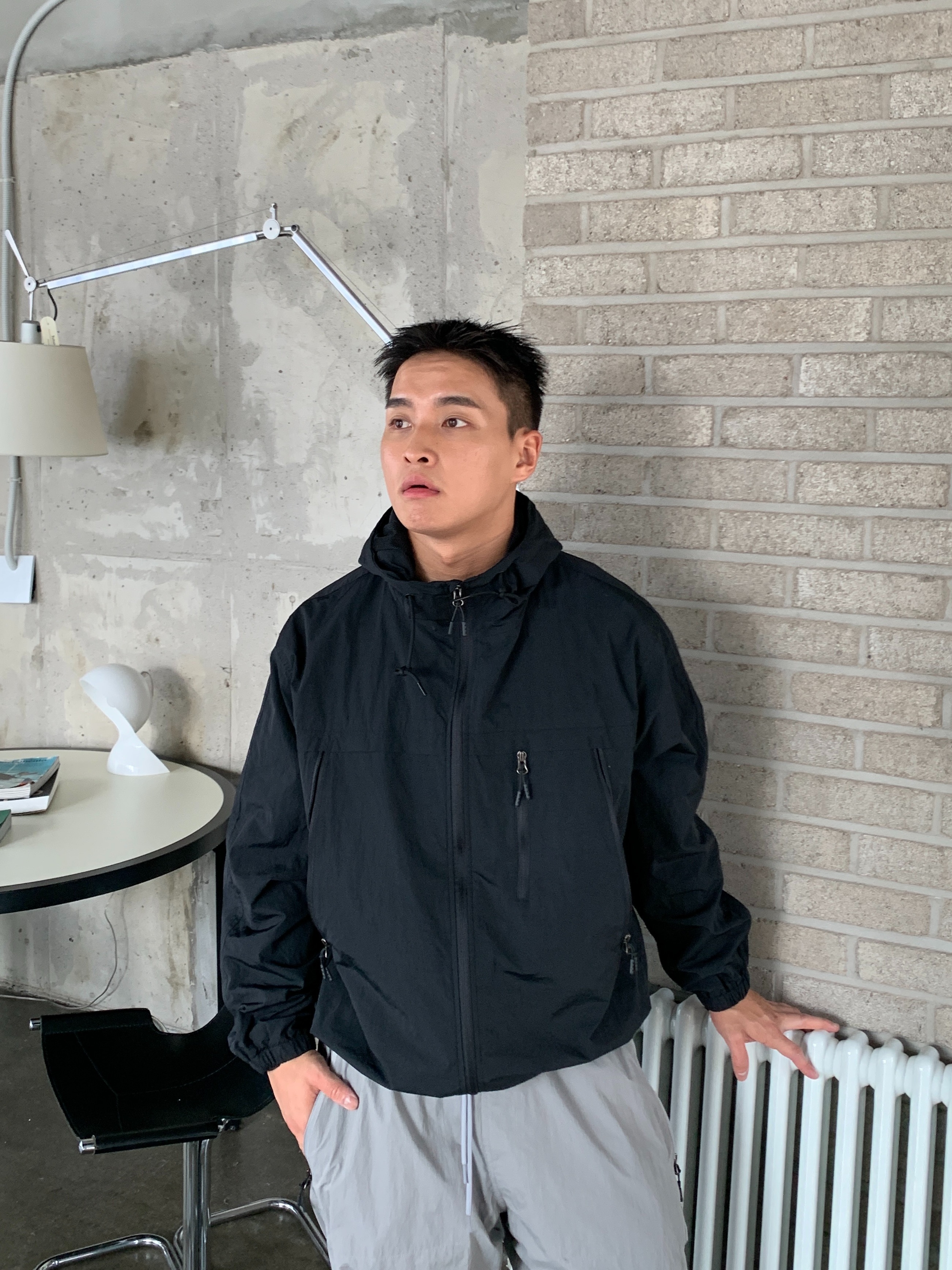 ナイロンランニングマルチジップアップパーカー | ファッション通販