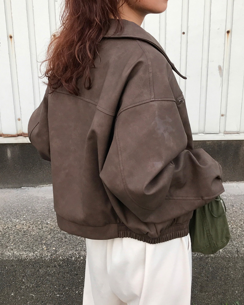 スエードレザージャケット | ファッション通販サイト NUGU