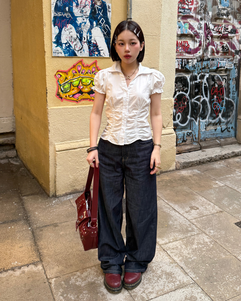 ワイドセルビッジデニムパンツ | ファッション通販サイト NUGU