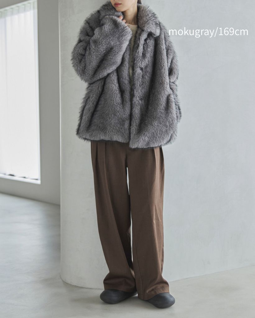 ミックスファーミドルコート | ファッション通販サイト NUGU