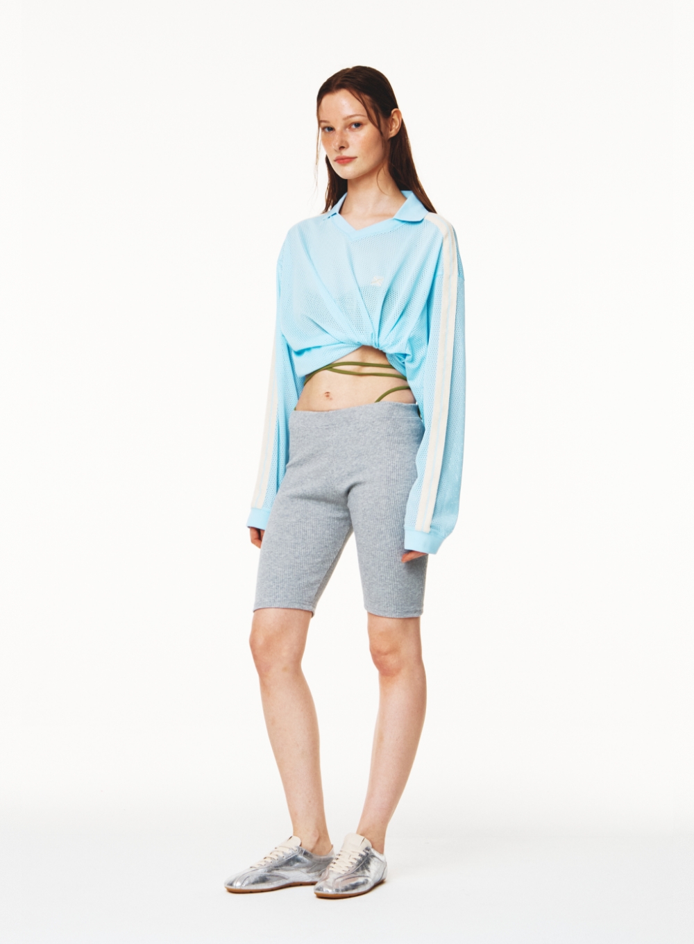 Lausanne Mesh Football Shirt - Sky Blue | ファッション通販