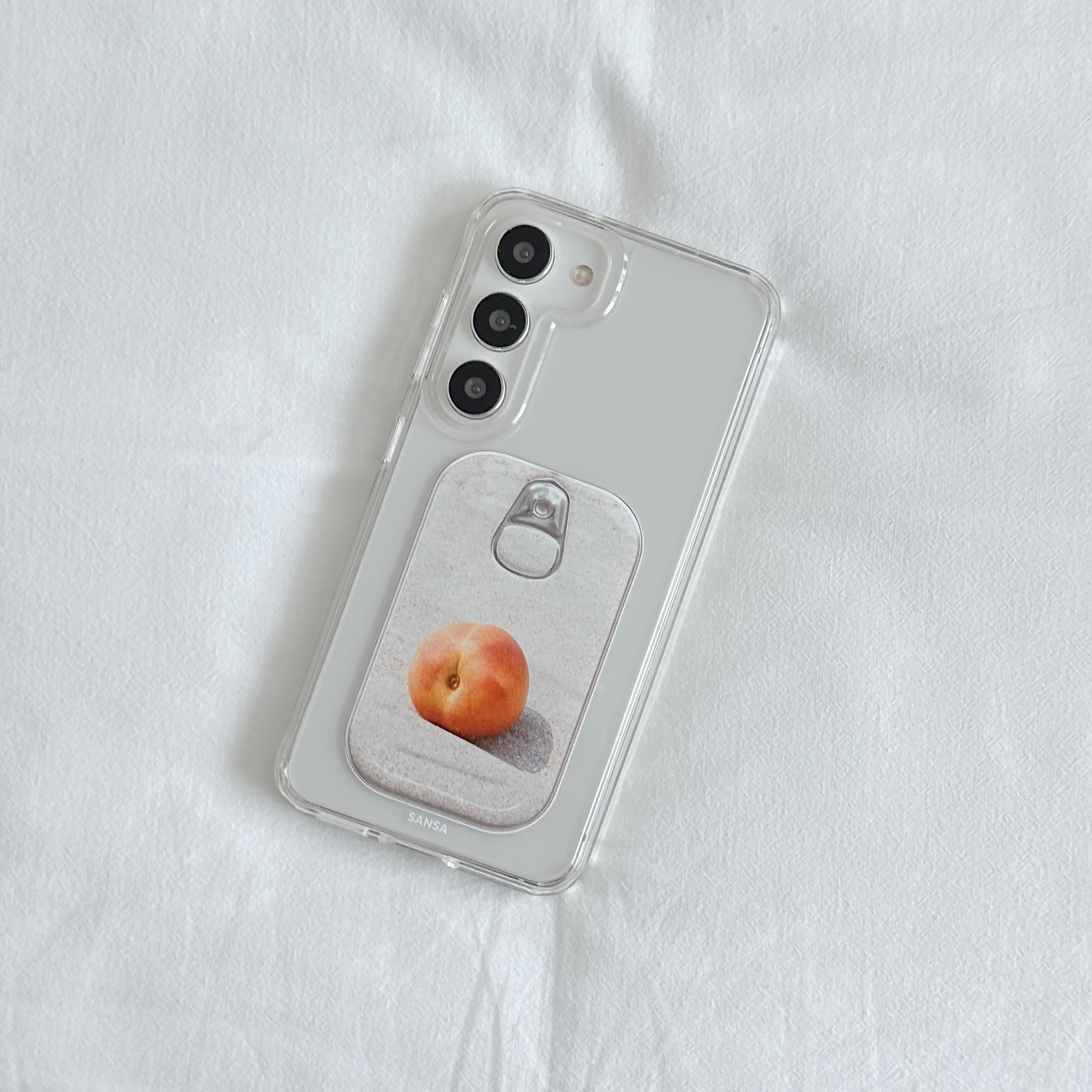 Summer Plum_Clear Phone Case