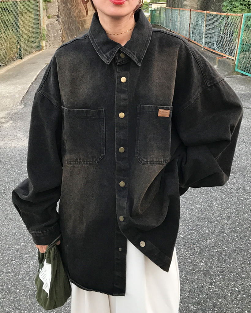 nugu klee ボクシーデニムジャケット⑅◡̈*