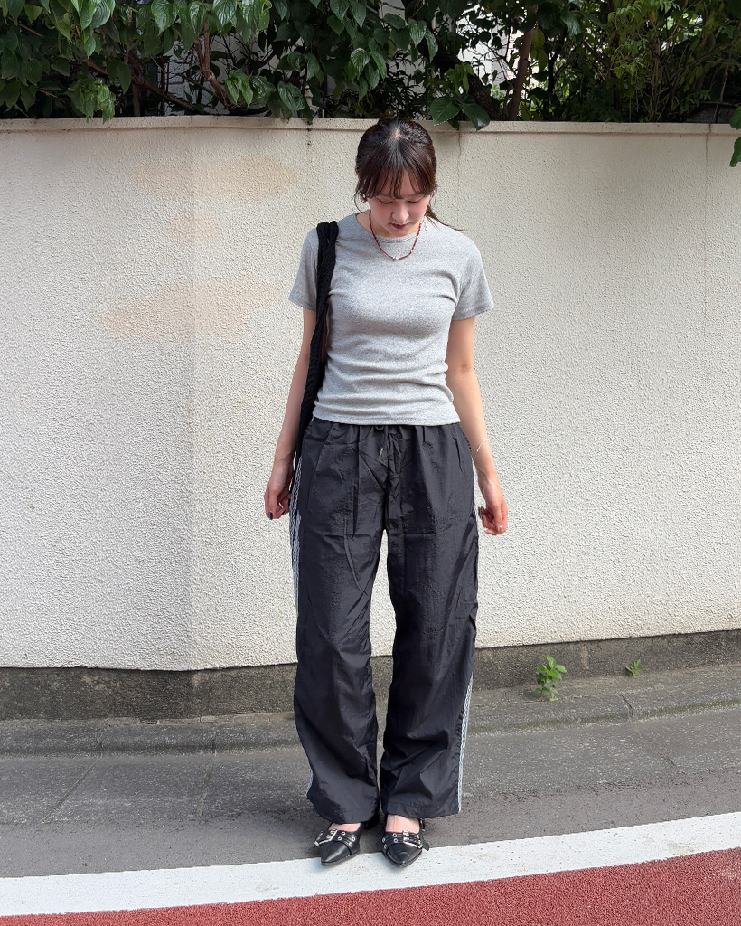 GFL Clothing XL ライトブルー パンツ GU フレアパンツ ライトブルー 221-341744(42-01) sサイズ