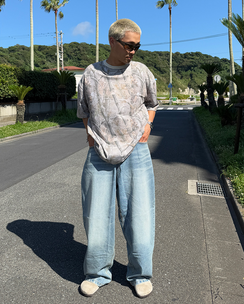 ワイドバルーンデニムパンツ | ファッション通販サイト NUGU