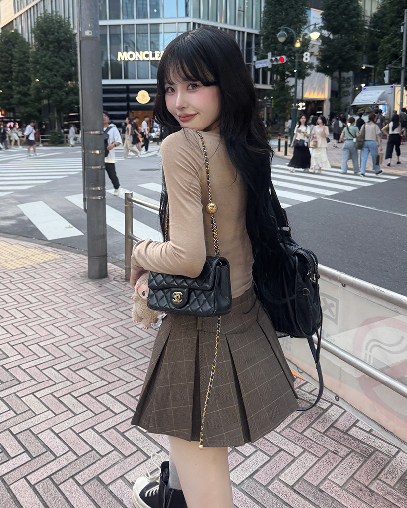 チェックプリーツミニスカート | ファッション通販サイト NUGU