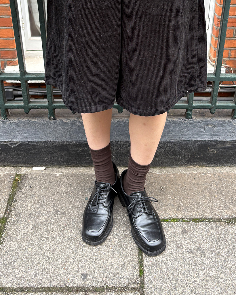 スクエアトゥレースアップシューズ | ファッション通販サイト NUGU