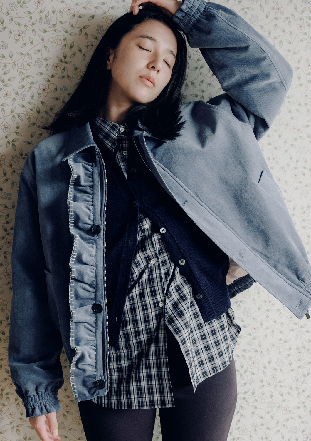 まゆ　 Double Jersey Dropped Shoulder