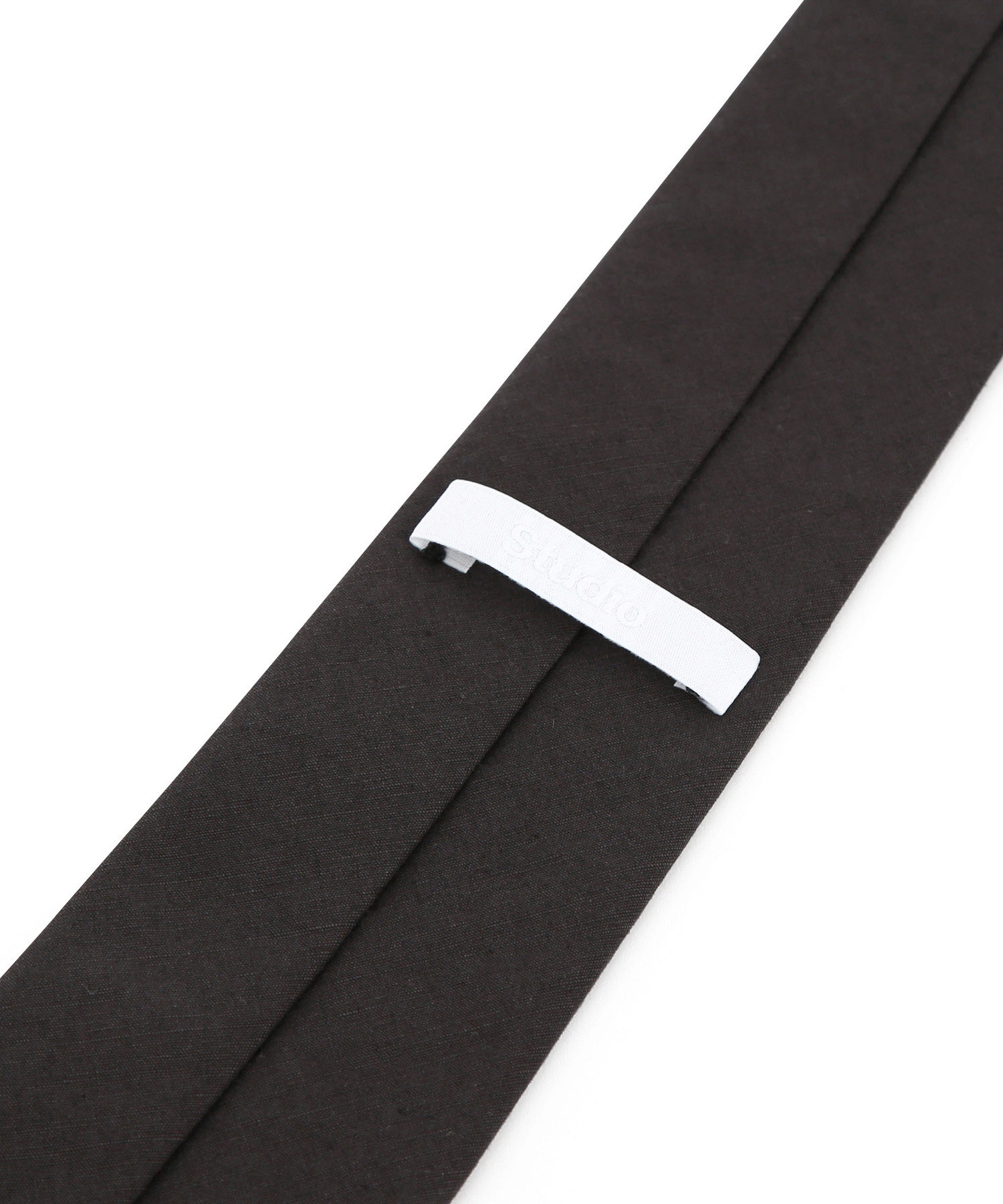 チャリー ネクタイJOHNLAWRANCESULLIVAN Silk twill neck tie