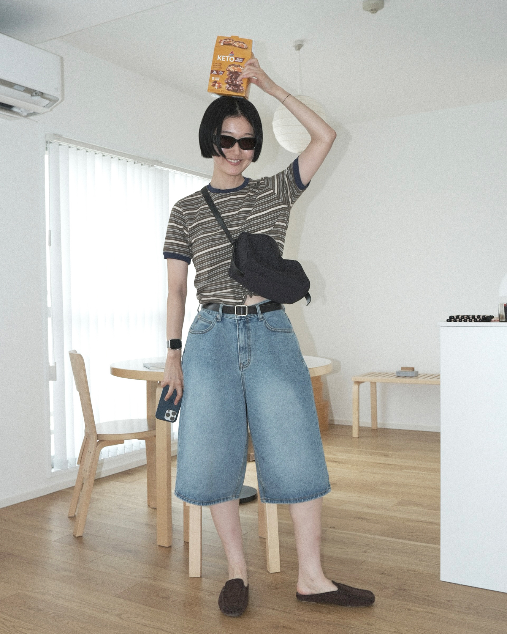 バミューダデニムパンツ | ファッション通販サイト NUGU