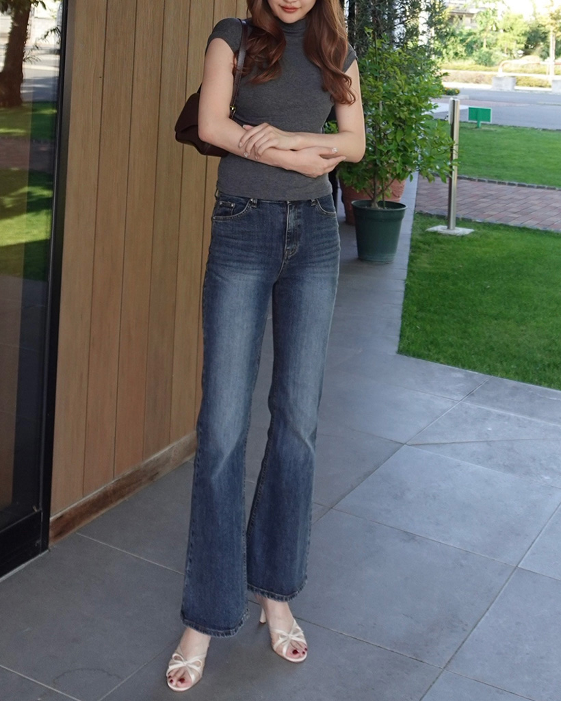 ブーツカットデニムパンツ | ファッション通販サイト NUGU