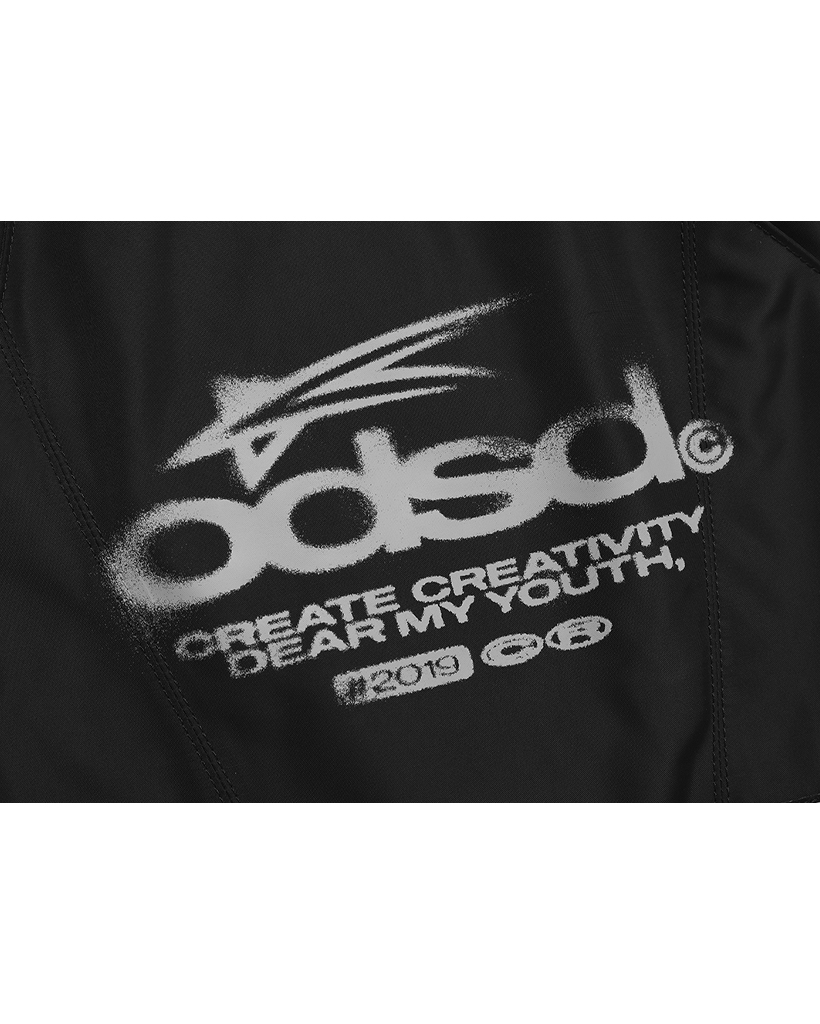 Odsd Curved Sporty String Bag - BLACK | ファッション通販