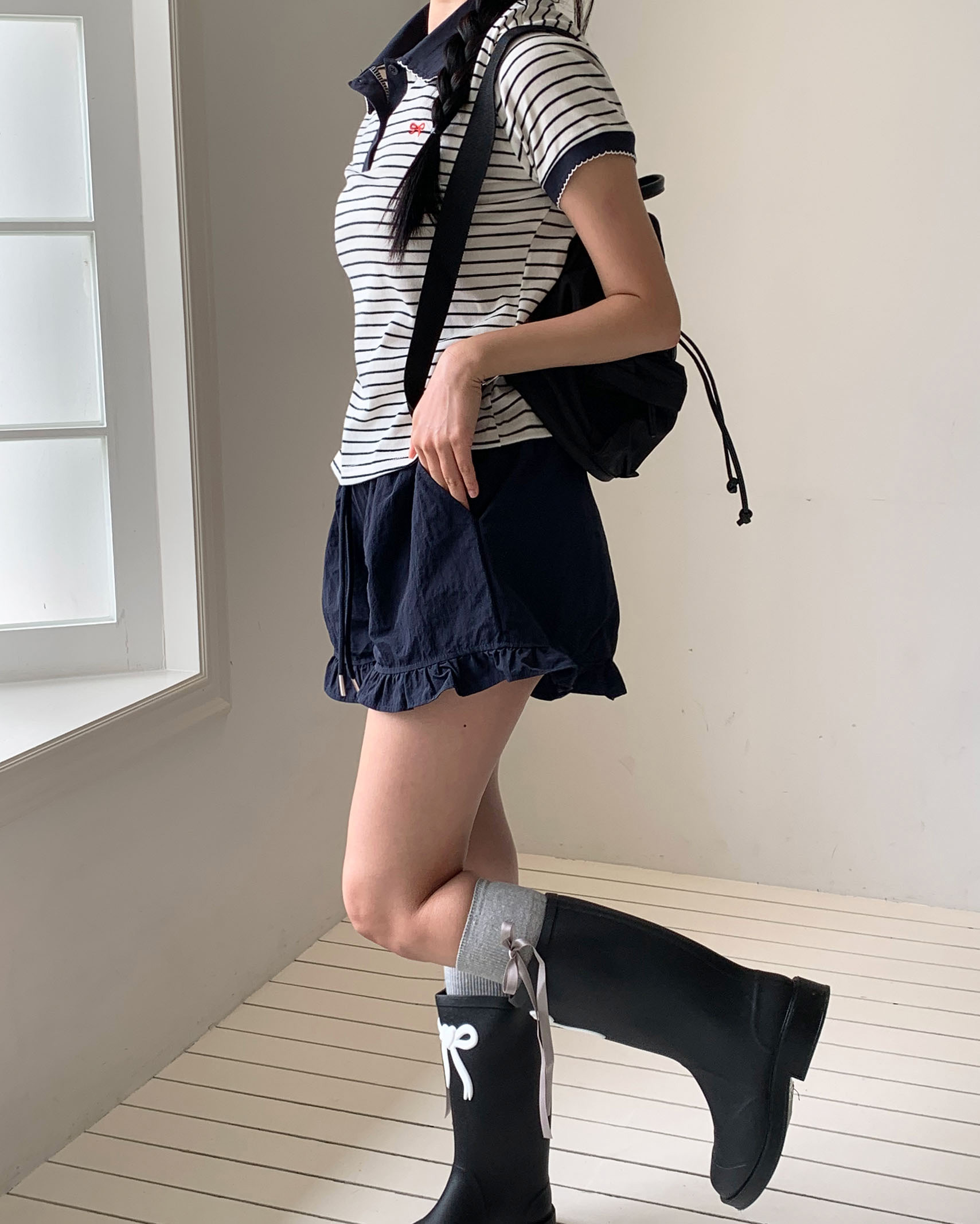 ラッフルポイントショートパンツ
