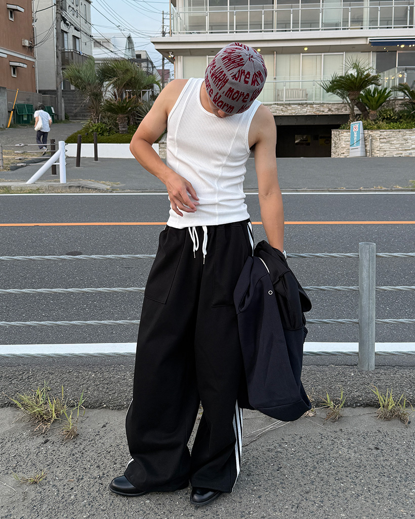 サイドライントラックパンツ | ファッション通販サイト NUGU