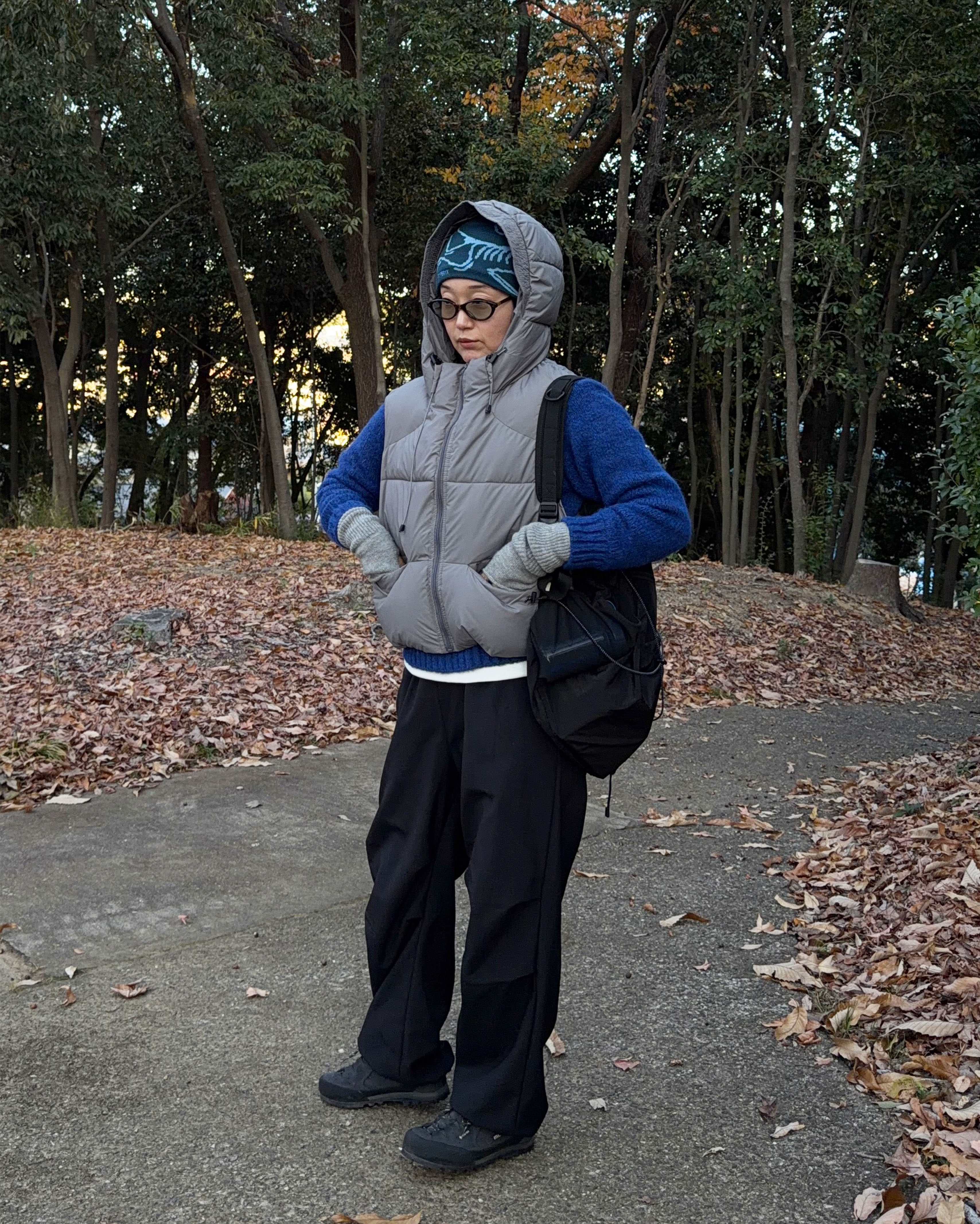 ドローコードフードパデッドベスト | ファッション通販サイト NUGU