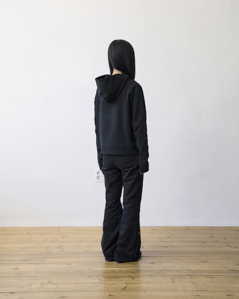 トップス nugu / TCM at hooded zip-up (black) TCM at hooded zip-up (black) | ファッション通販サイト NUGU
