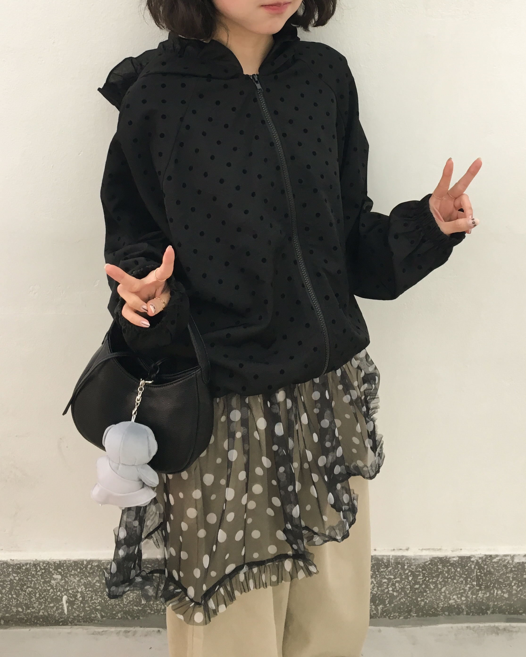 H.naot黒 ラップスカート スカート – h.NAOTO WEBSHOP
