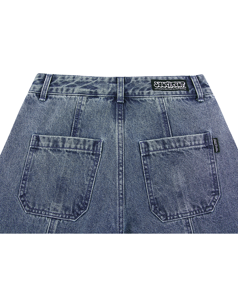 KLOKE クローク ILK ZIP DENIM PANT XS デニム ブルー KLOKE クローク ILK ZIP DENIM PANT XS デニム ブルー