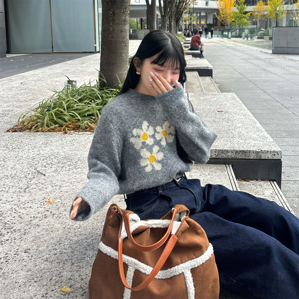 フラワーニット | ファッション通販サイト NUGU