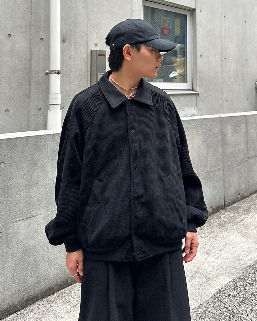 STONE  コーデュロイジャケット ブラック 6_sqw0fZD.jpg