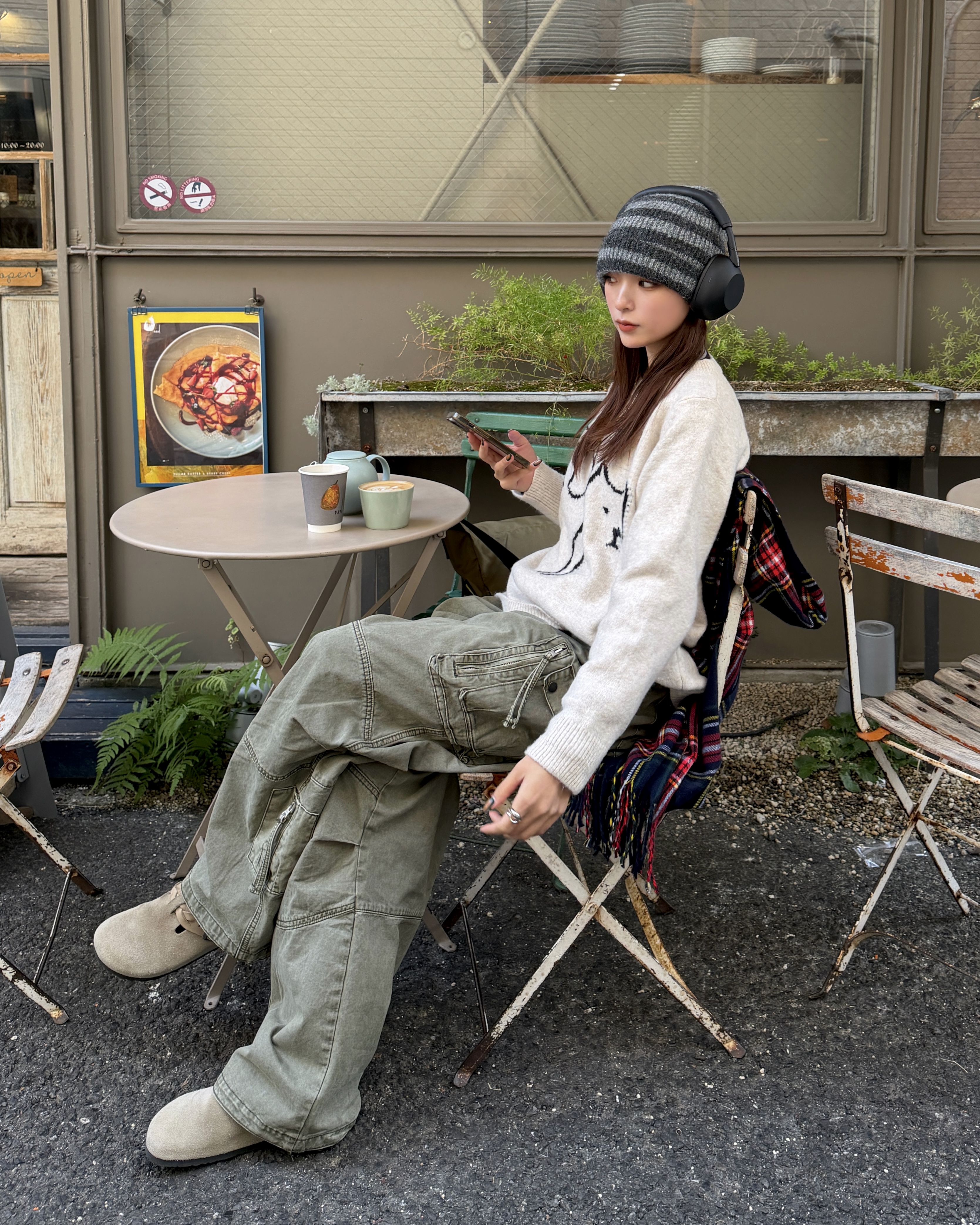 ボーダーニットビーニー | ファッション通販サイト NUGU