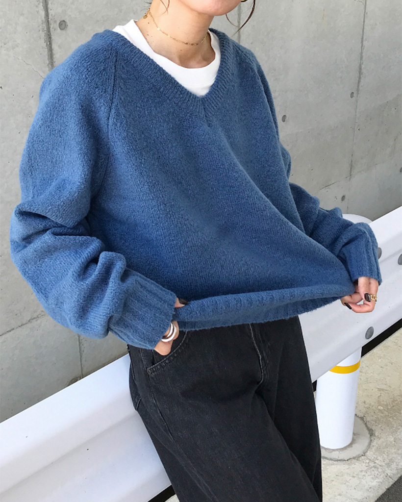 新品未使用　NKNIT 2022年　ニット　ピンク　カシミア 組曲 ニット セーター 「8色展開・WEB限定」ウールカシミヤ