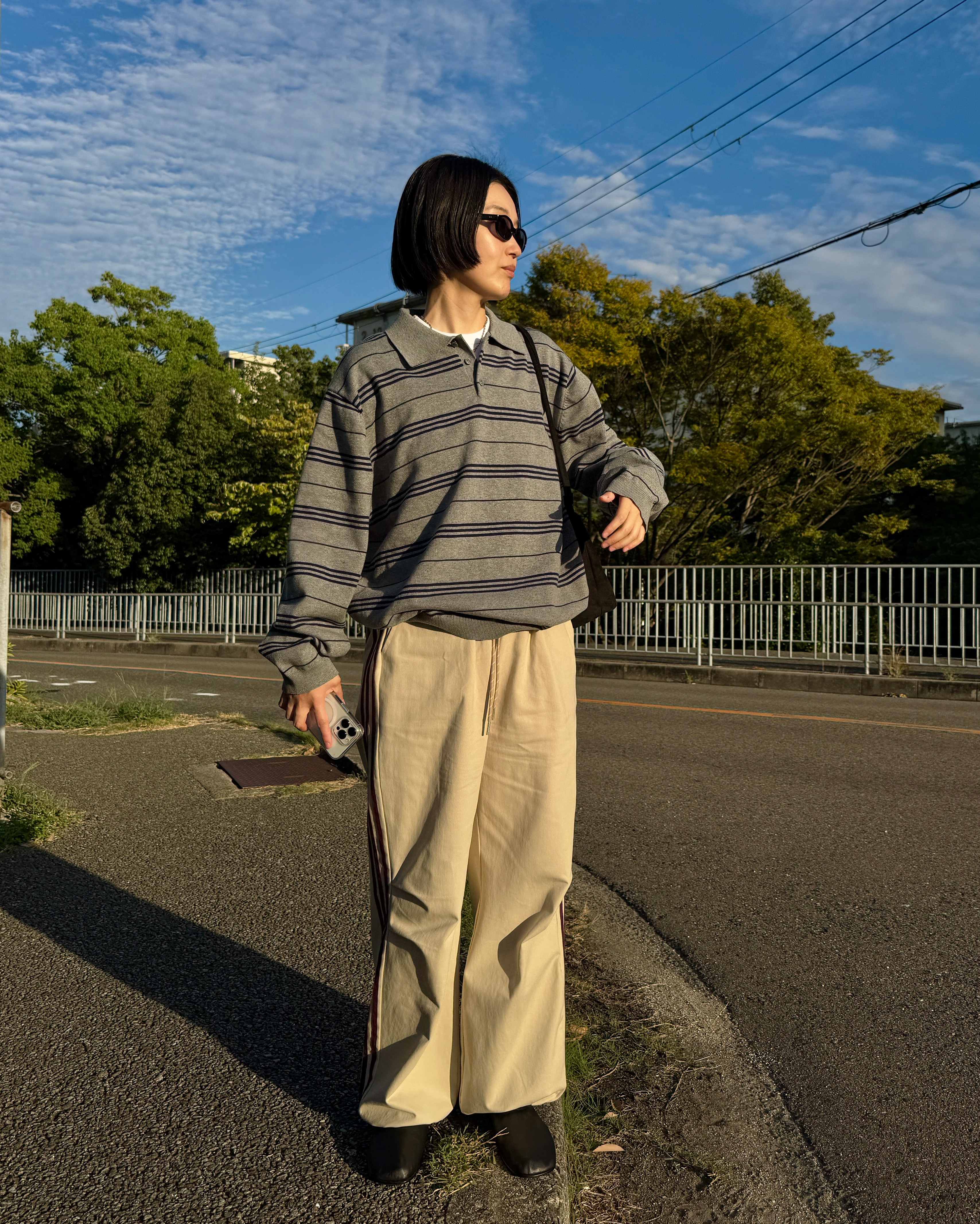 ラインディテールイージーパンツ | ファッション通販サイト NUGU