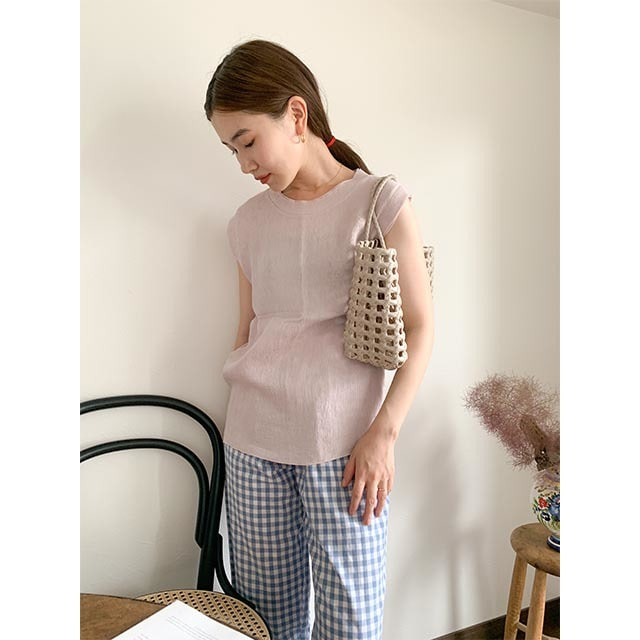 bubu round sleeveless | ファッション通販サイト NUGU