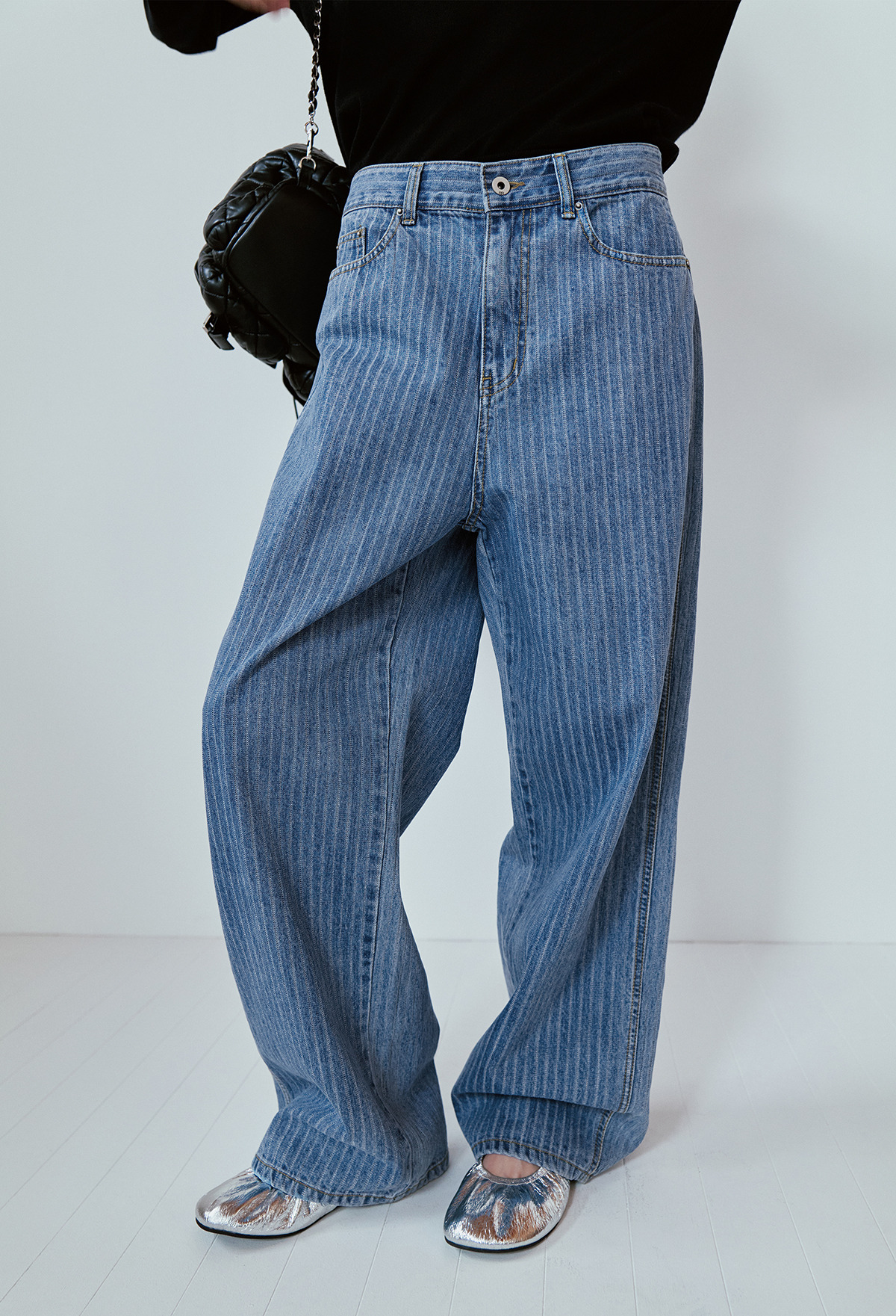 520 Stripe Denim