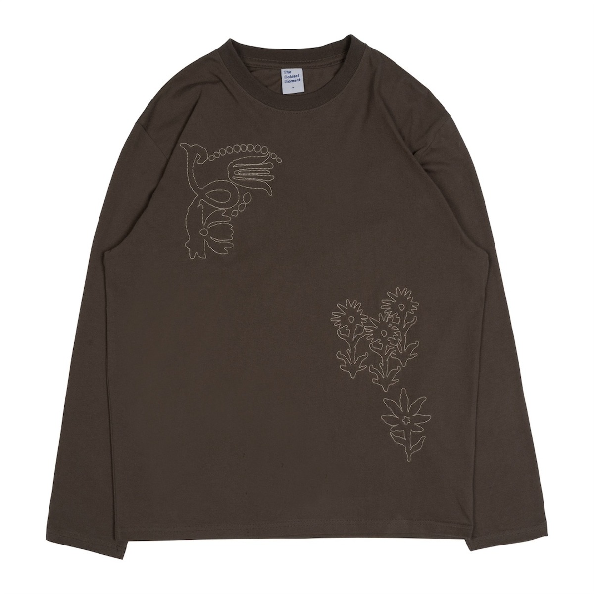 ◆25SS THE COLDEST MOMENT TCM garden long sleeve/3色◆ TCM garden long sleeve (brown) | ファッション通販サイト NUGU