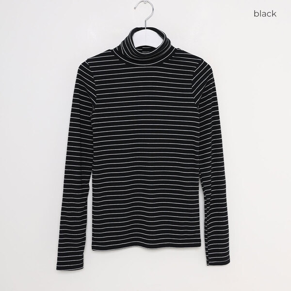 ストライプタートルネックTシャツ | ファッション通販サイト NUGU
