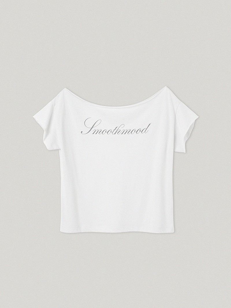 Lisz Off The Shoulder Tee  Ivory
