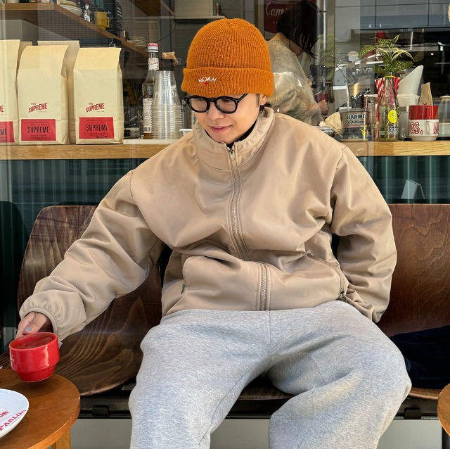 (ユニセックス）裏ファージップアップジャケット